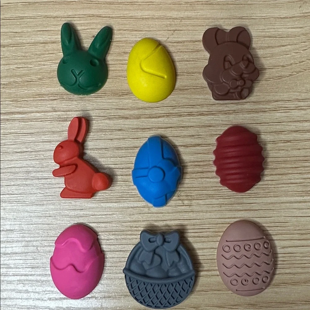 Handmade Easter 9 Piece Crayons